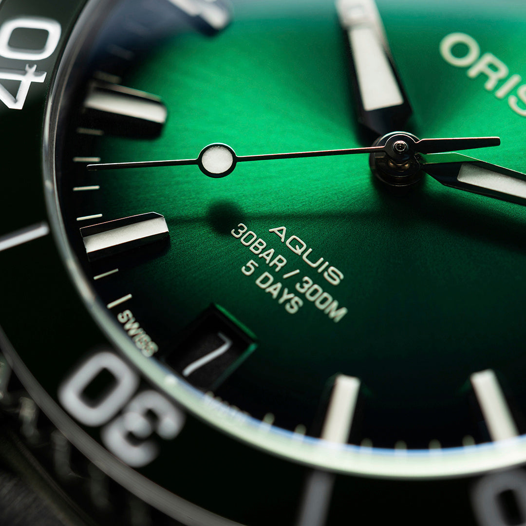 Oris aquis 41.5 green deals