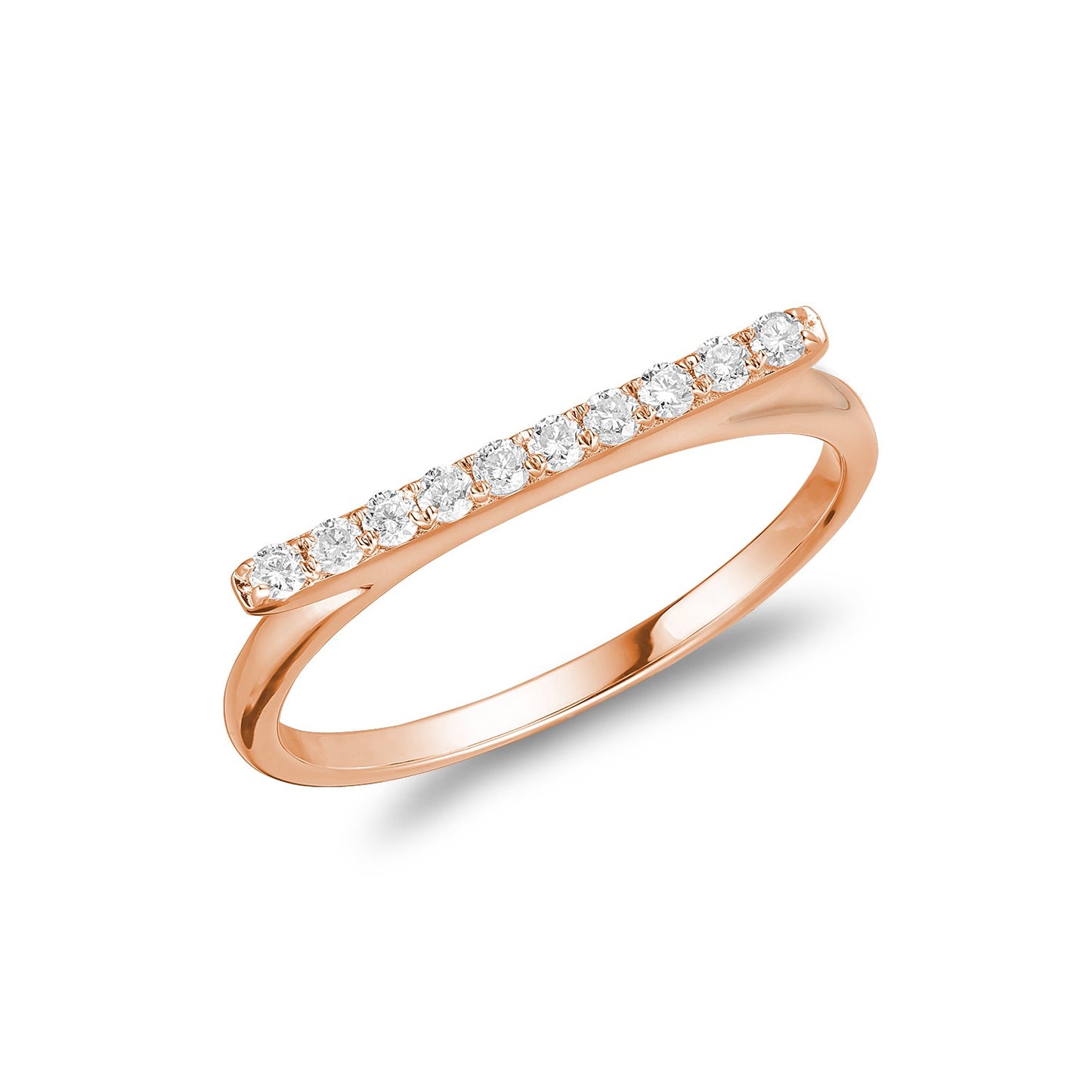 Bar Diamond Fashion Ring