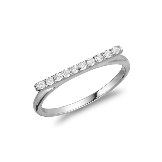 Bar Diamond Fashion Ring