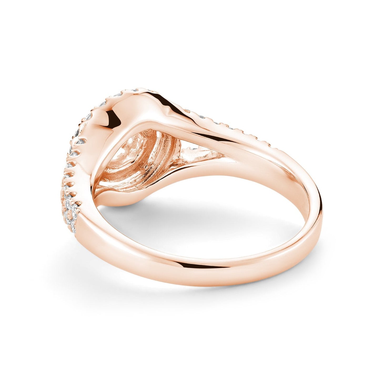Double Halo Diamond Engagement Ring