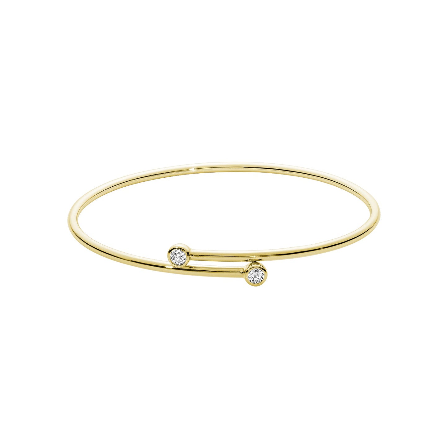 Diamond Hoop Bangle