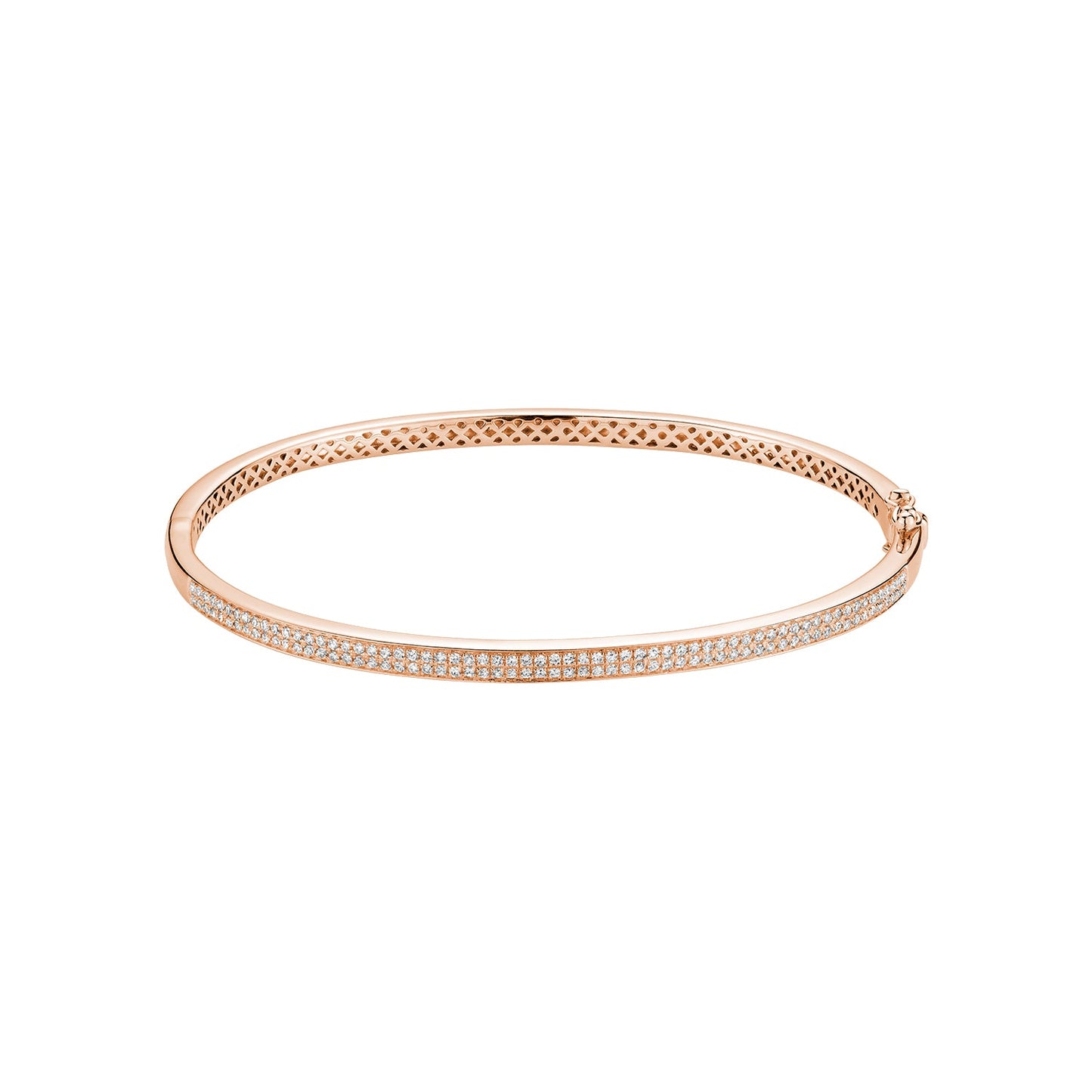 Micro Pave Bangle Bracelet
