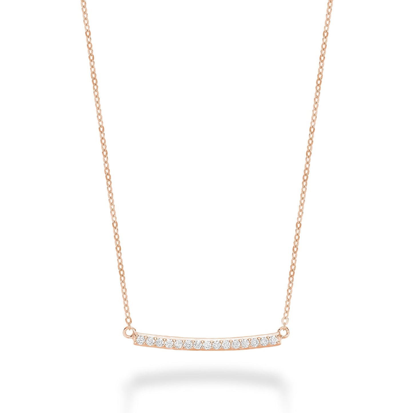 Bar Diamond Necklace
