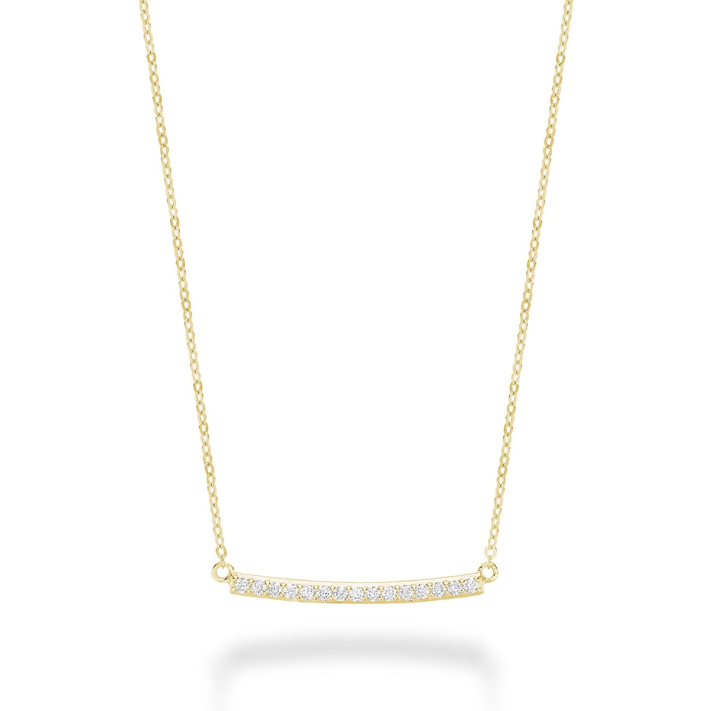 Bar Diamond Necklace