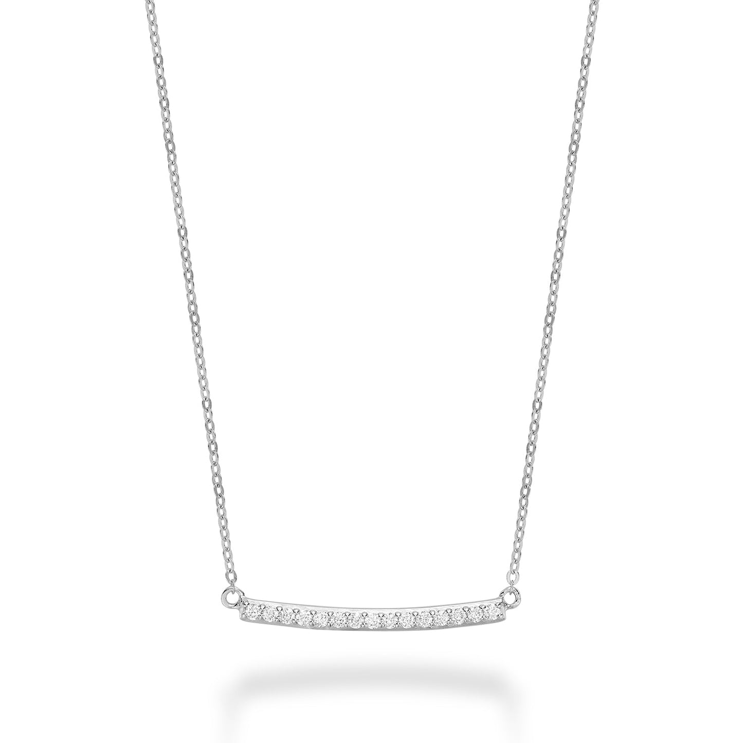 Bar Diamond Necklace