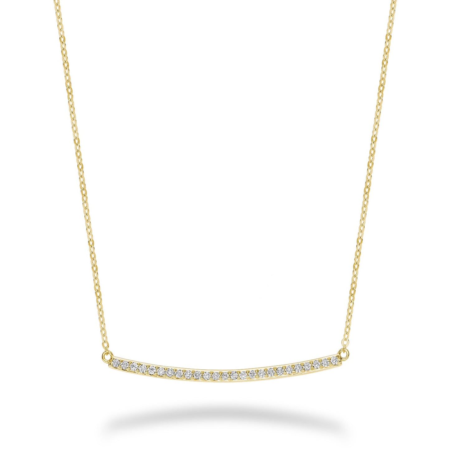 Bar Diamond Necklace