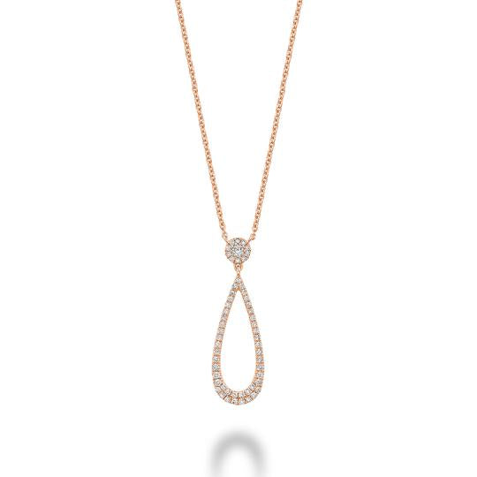 Drop Diamond Necklace