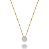 Cluster Diamond Pendant Cluster Diamond Pendant