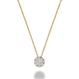 Cluster Diamond Pendant Cluster Diamond Pendant