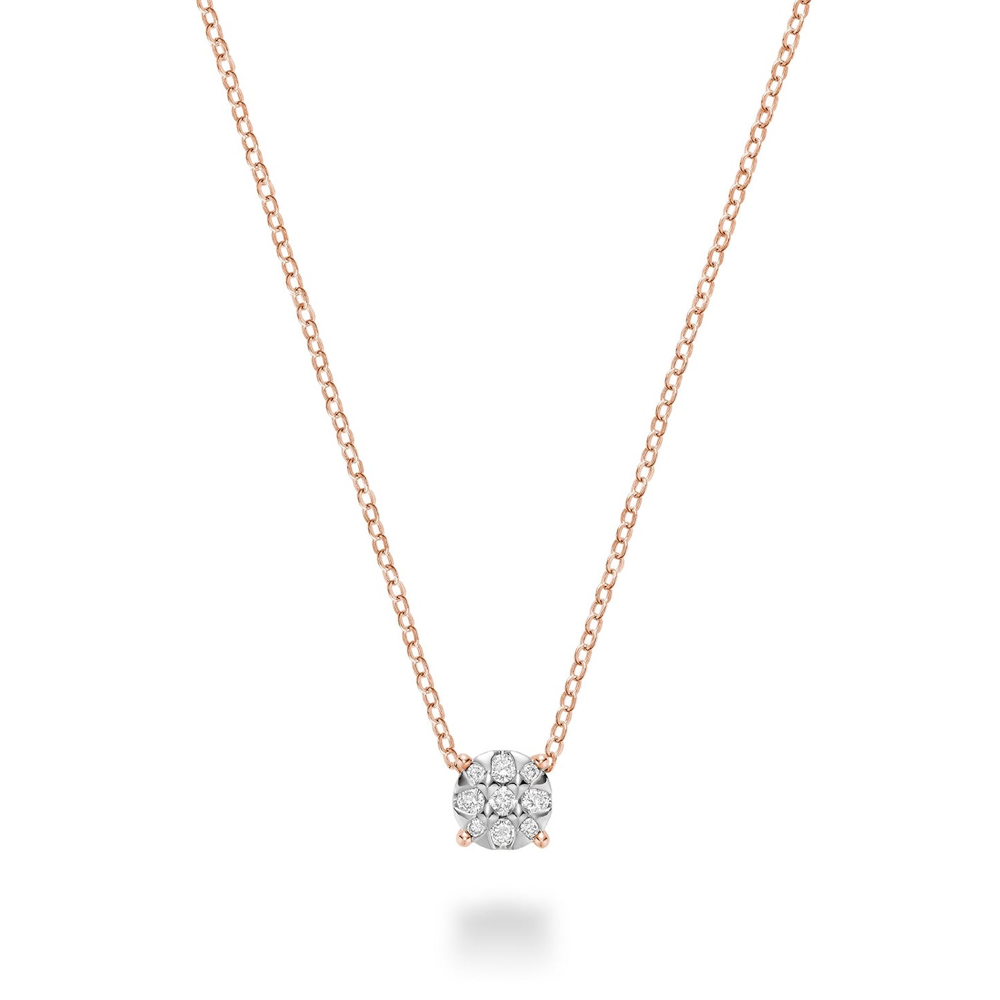 Illusion Diamond Pendant