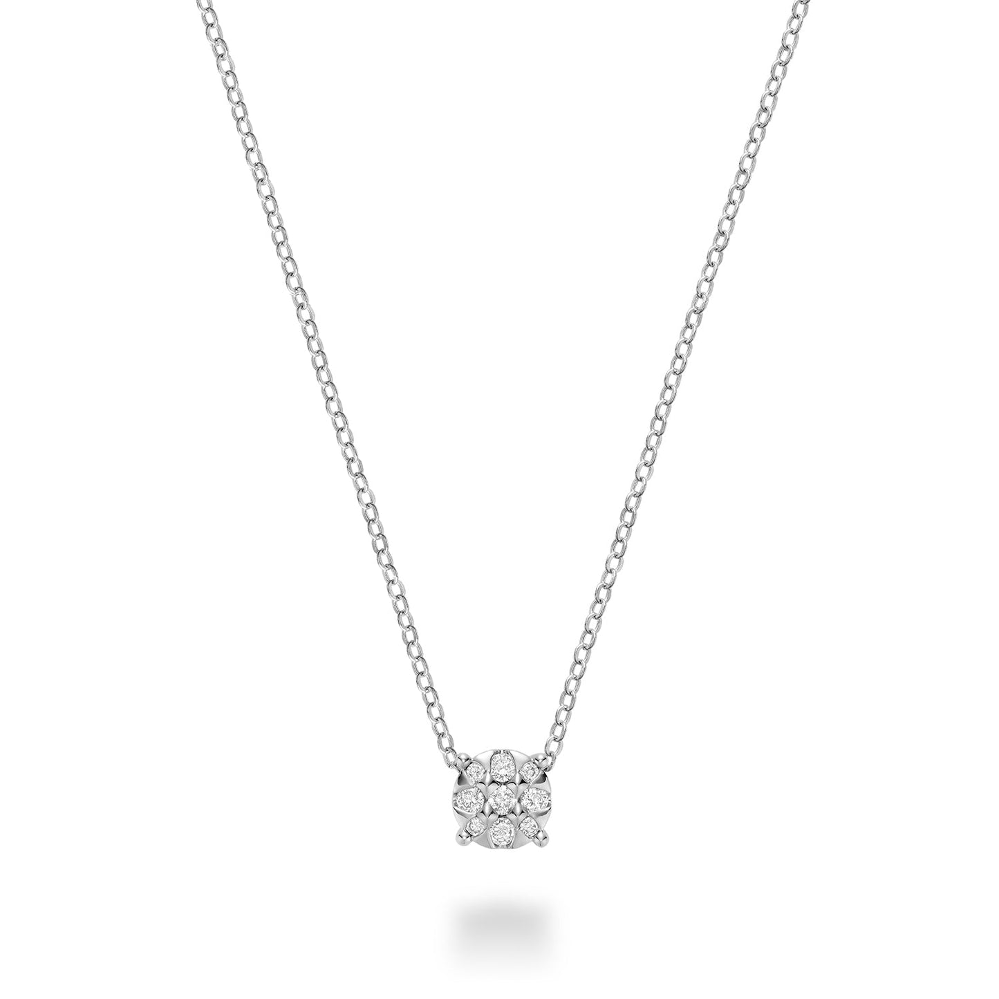 Illusion Diamond Pendant