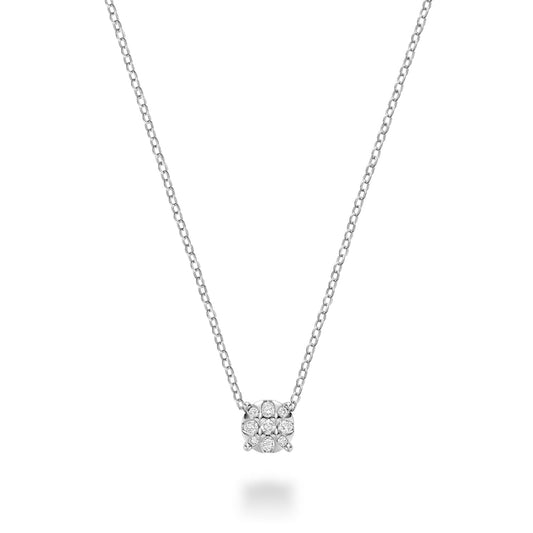 Illusion Diamond Pendant