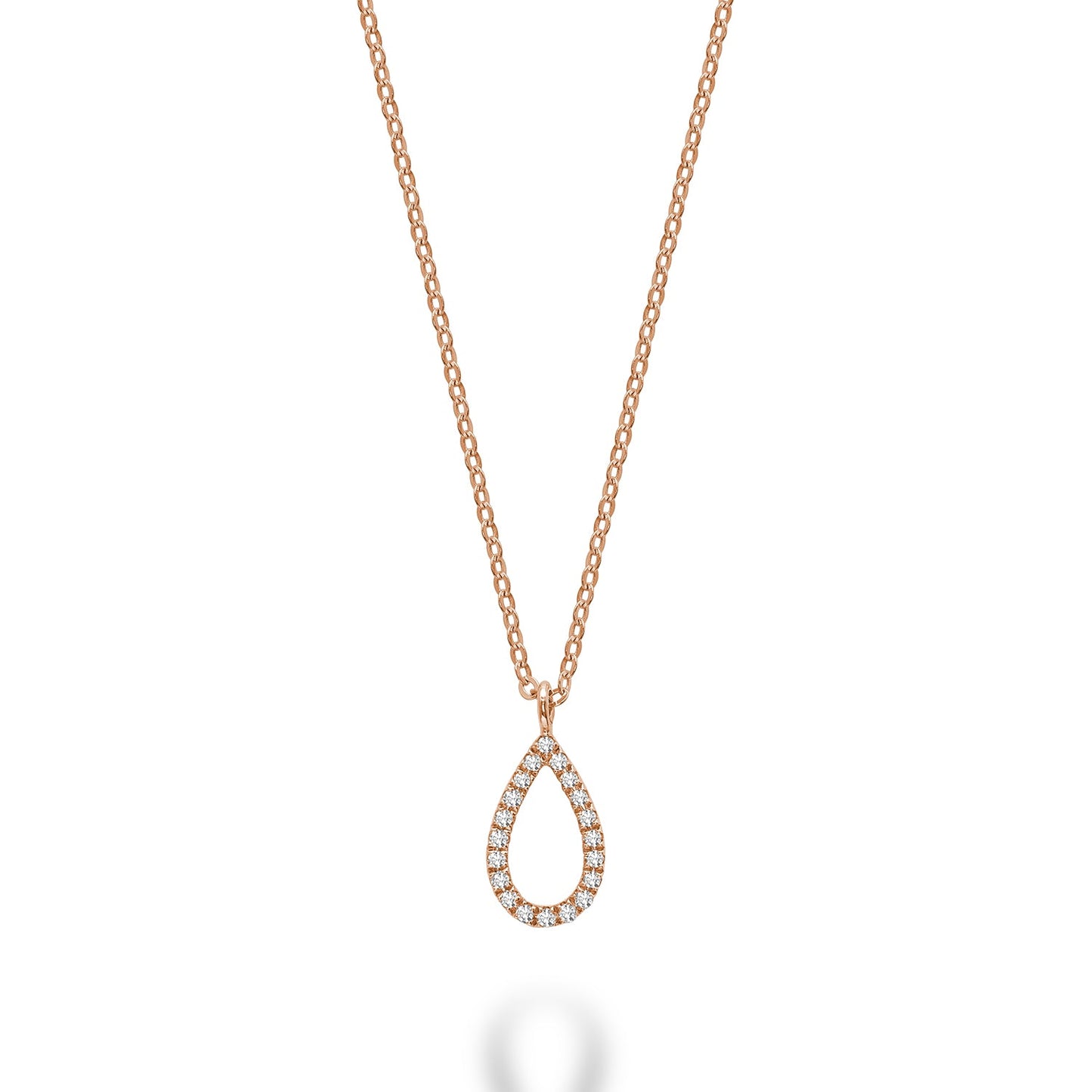 Pear Shape Diamond Pendant