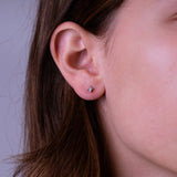 Illusion Diamond Stud Earrings