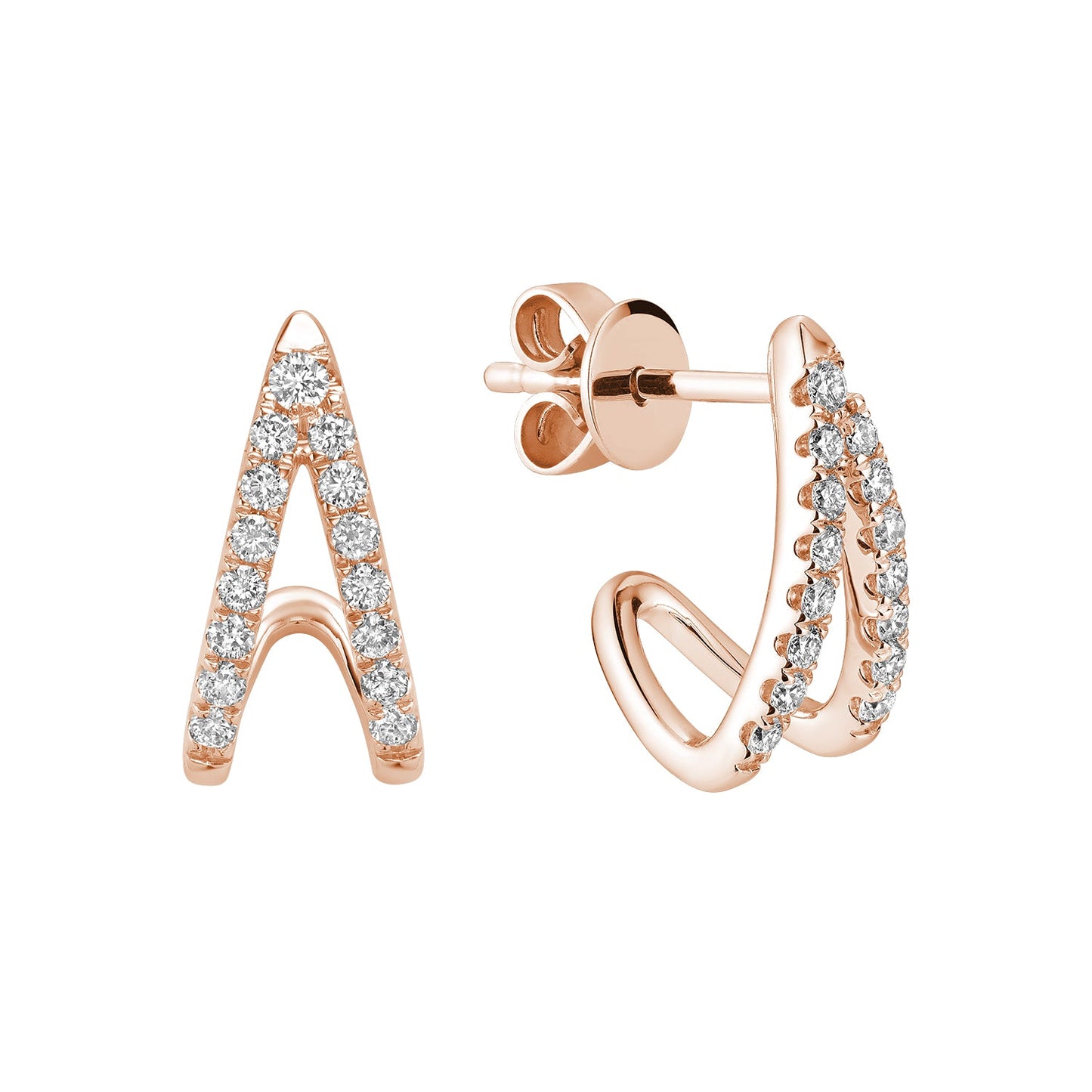 Fashion Diamond Stud Earrings
