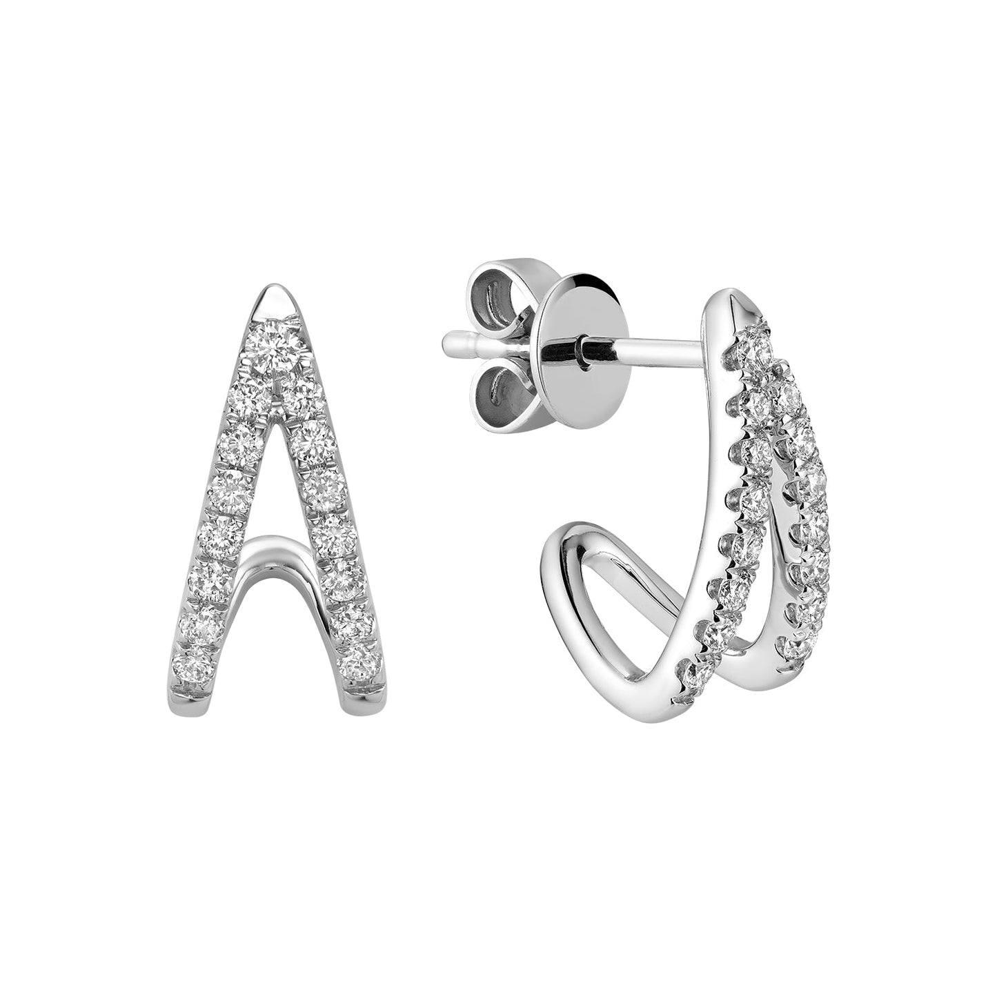 Fashion Diamond Stud Earrings