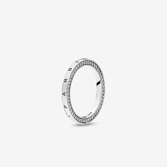 Pandora Signature Hearts of PANDORA Ring, Clear CZ - FINAL SALE 197437CZ