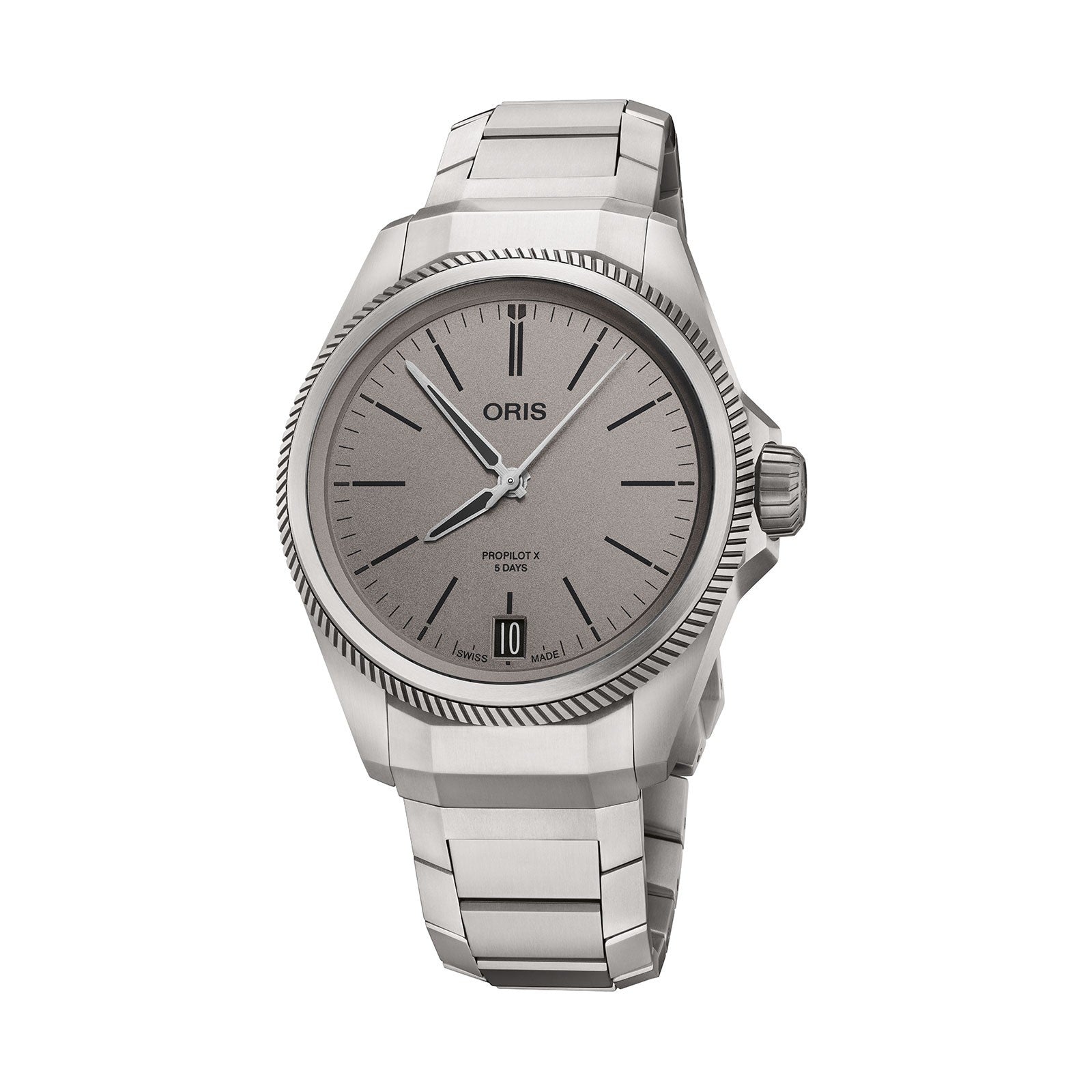 Oris Pro Pilot X Calibre 400 Grey Dial 01 400 7778 7153-07 7 20 01TLC Oris Pro Pilot X Calibre 400 Grey Dial 01 400 7778 7153-07 7 20 01TLC