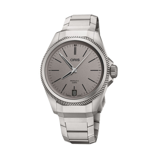 Oris Pro Pilot X Calibre 400 Grey Dial 01 400 7778 7153-07 7 20 01TLC