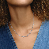 Sparkling Pavé Collier Bars Necklace Sparkling Pavé Collier Bars Necklace