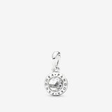 Pandora Radiant PANDORA Logo Pendant 396217CZ Pandora Radiant PANDORA Logo Pendant 396217CZ