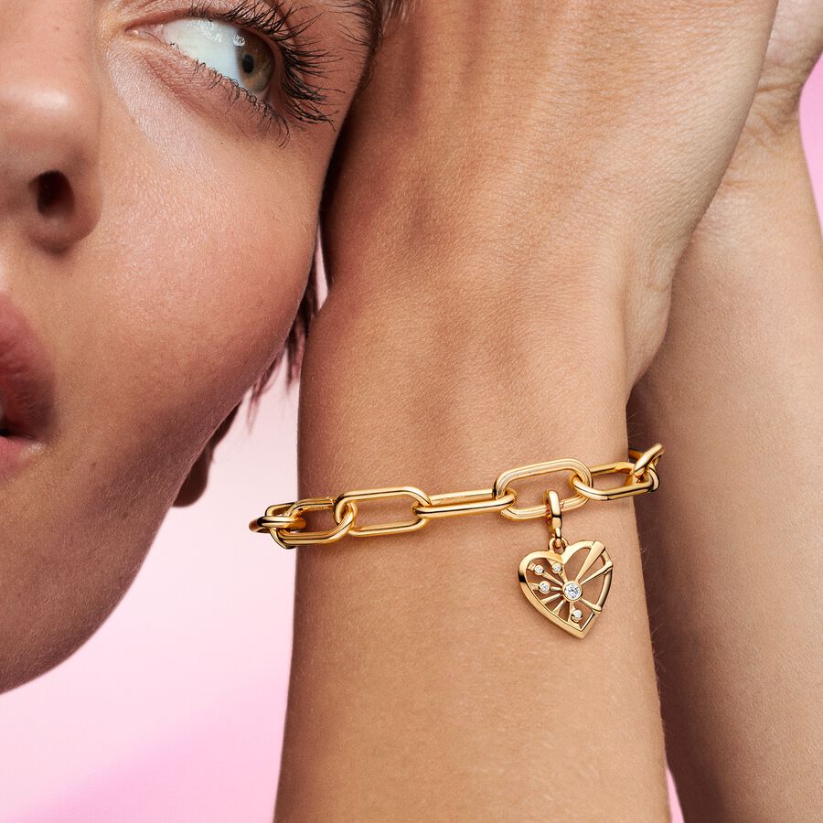 Pandora ME Heart & Rays Medallion