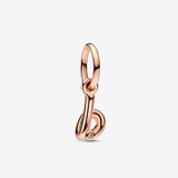 Letter b Script Alphabet Dangle Charm Letter b Script Alphabet Dangle Charm