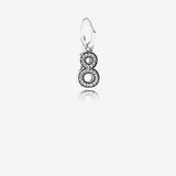 Pandora Number Eight Pendant Charm 791346CZ Pandora Number Eight Pendant Charm 791346CZ