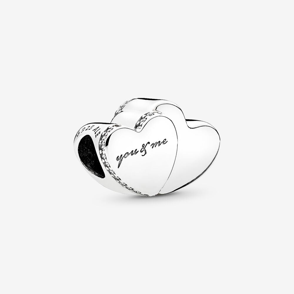 Pandora Two Hearts Charm 796560CZ