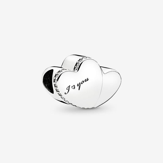 Pandora Two Hearts Charm 796560CZ