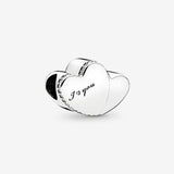 Pandora Two Hearts Charm 796560CZ Pandora Two Hearts Charm 796560CZ