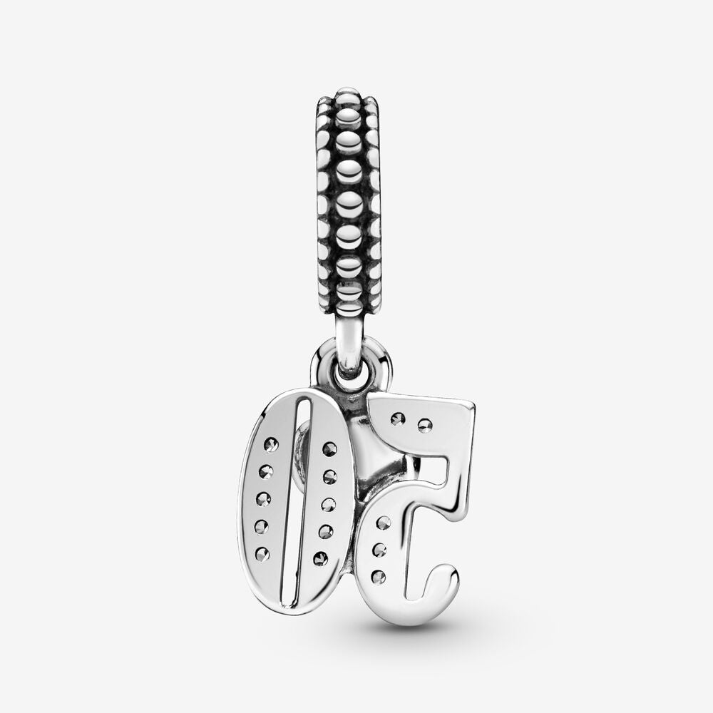 50th Celebration Dangle Charm