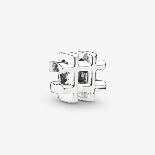 Pandora Hashtag Symbol Charm 798128