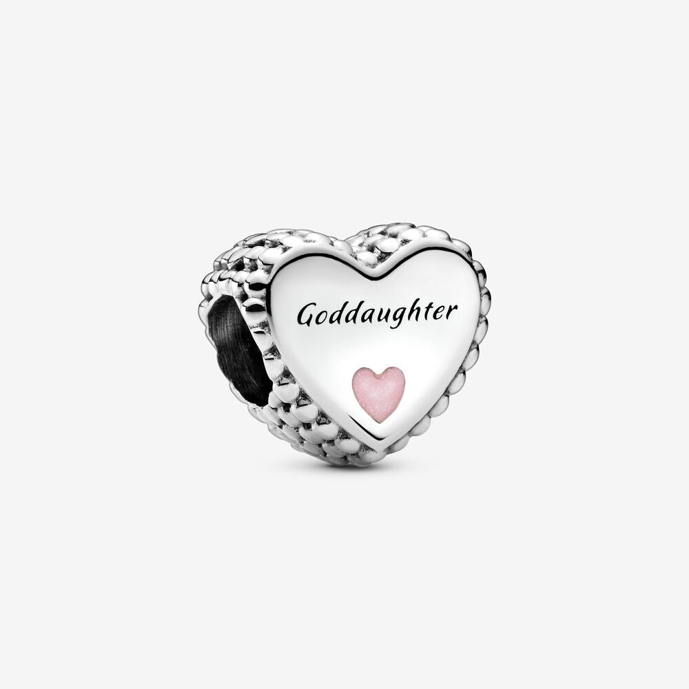 Pandora Goddaughter Heart Charm 799147C01 Pandora Goddaughter Heart Charm 799147C01