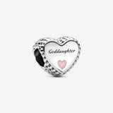 Pandora Goddaughter Heart Charm 799147C01 Pandora Goddaughter Heart Charm 799147C01