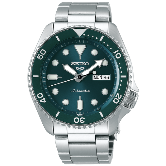 SEIKO 5 SPORTS AUTOMATIC WATCH IN GREEN SRPD61K1J