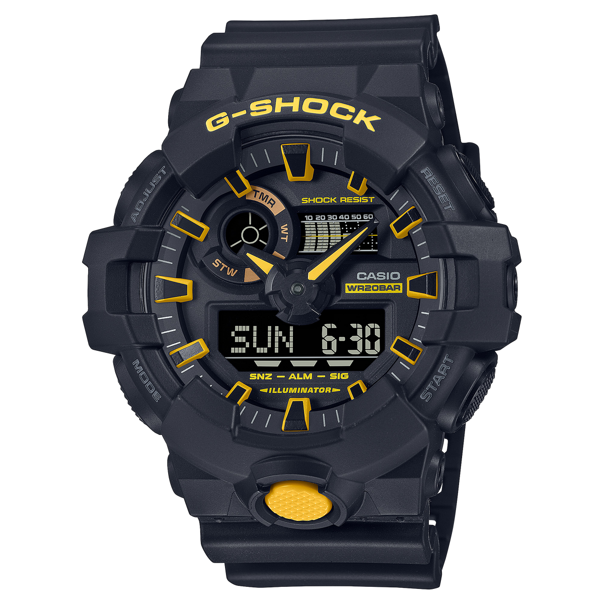 G shock shock resist casio wr20bar hot sale