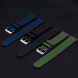 Rubber Waffle Dive Watch Strap Band MM300 62MAS ZLM01