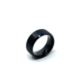 Tungsten Wedding Ring Band in Black (8mm) Tungsten Wedding Ring Band in Black (8mm)
