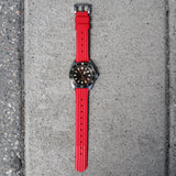 Rubber Waffle Dive Watch Strap Band MM300 62MAS ZLM01 Rubber Waffle Dive Watch Strap Band MM300 62MAS ZLM01