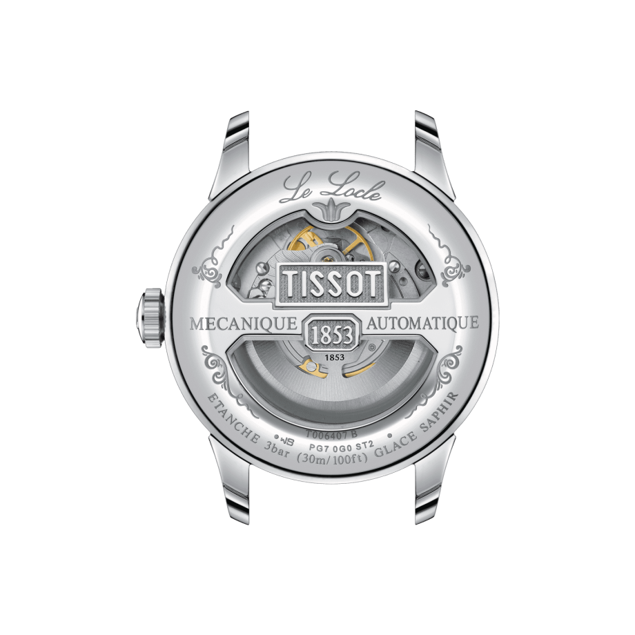Tissot Le Locle Powermatic 80 Open Heart T0064071603301