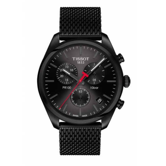 TISSOT PR 100 CHRONOGRAPH WATCH T1014173305100