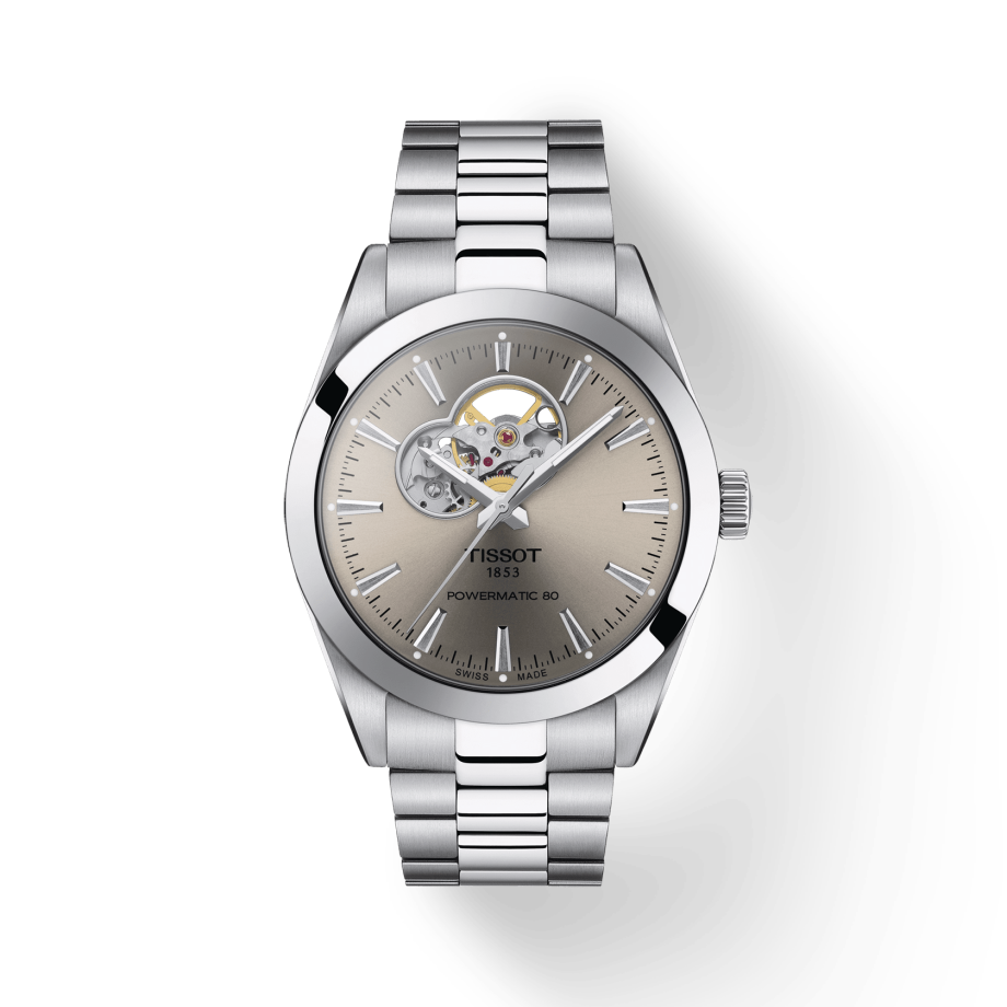 Tissot Gentleman Powermatic 80 Open Heart T1274071108100 Tissot Gentleman Powermatic 80 Open Heart T1274071108100