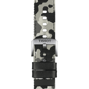 Tissot official khaki textile strap lugs 22 mm T852046771