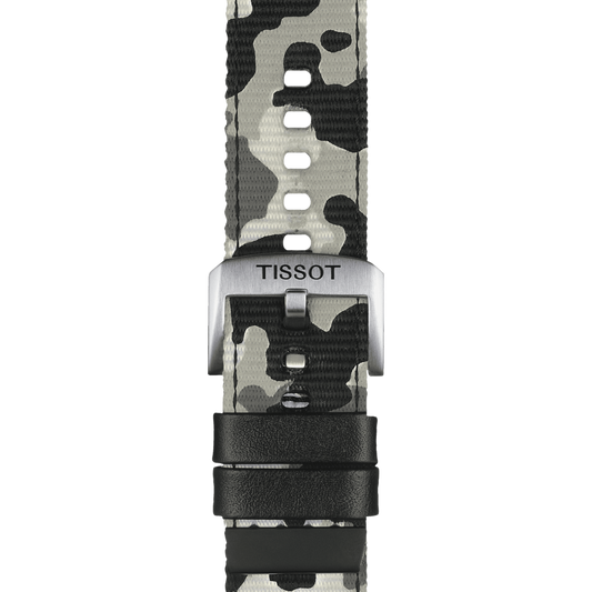 Tissot official khaki textile strap lugs 22 mm T852046771