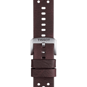 Tissot official brown leather strap lugs 22 mm T852046777
