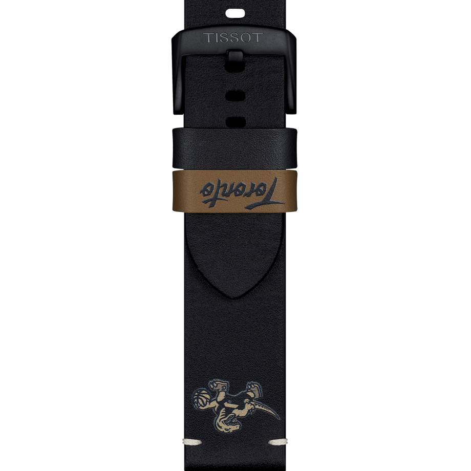 Tissot Official NBA leather strap Toronto Raptors Limited Edition 22mm T852047526