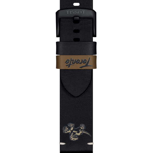 Tissot Official NBA leather strap Toronto Raptors Limited Edition 22mm T852047526