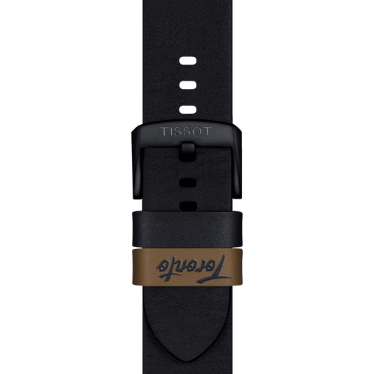 Tissot Official NBA leather strap Toronto Raptors Limited Edition 22mm T852047526