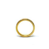 Tungsten Wedding Ring Band in Yellow (4mm) Tungsten Wedding Ring Band in Yellow (4mm)